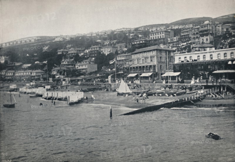 'Ventnor - Panorama from the Sea', 1895. Artist: Unknown.