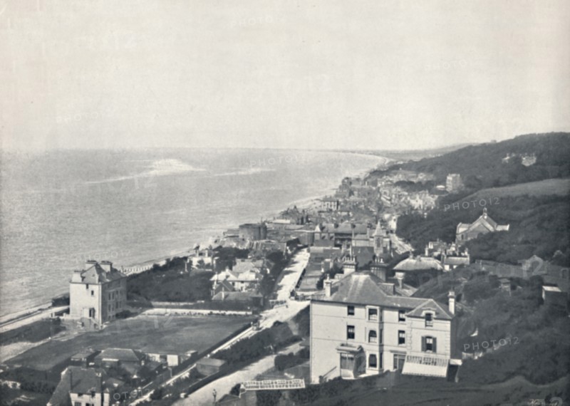 'Sandgate - View from the Heights', 1895. Artist: Unknown.