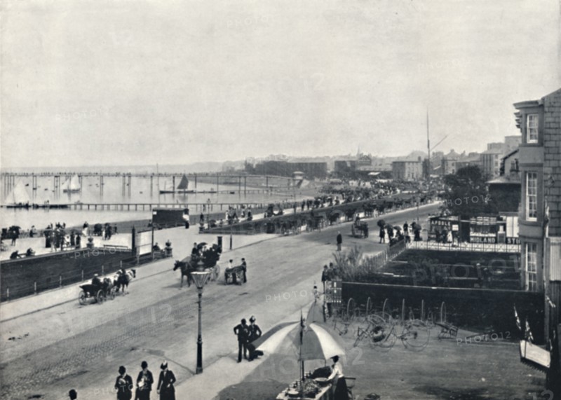 'Morecambe - The Promenade', 1895. Artist: Unknown.