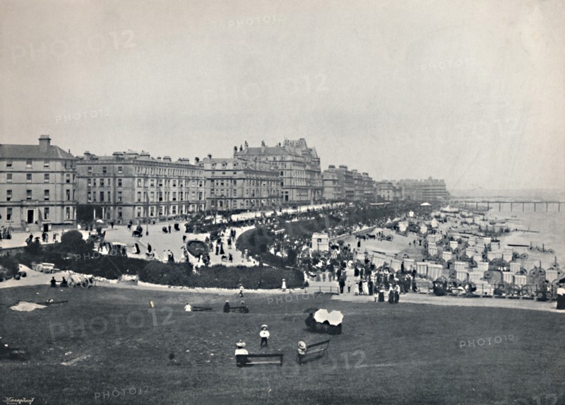 'Eastbourne - General View from the Wish Tower', 1895. Artist: Unknown.