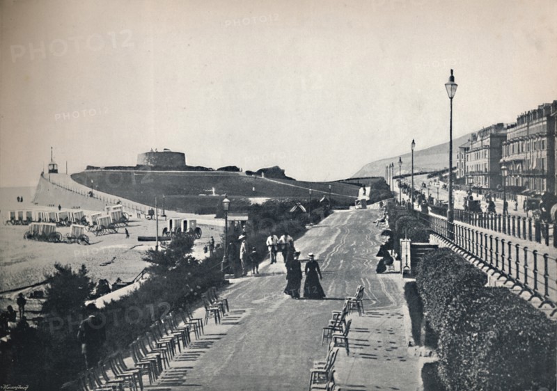 'Eastbourne - Part of the Promenade, Showing Wish Tower', 1895. Artist: Unknown.