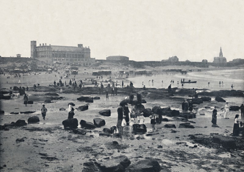 'Tynemouth - The Aquarium and Sands', 1895. Artist: Unknown.
