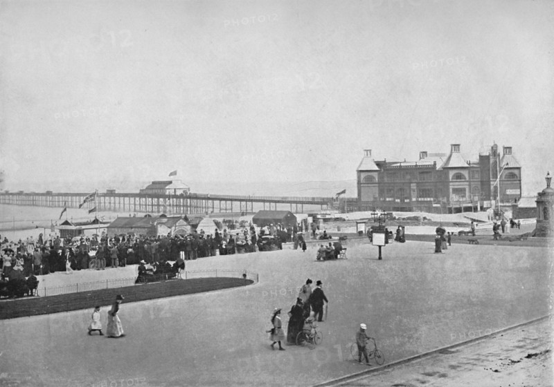 'Rhyl - The Esplanade', 1895. Artist: Unknown.