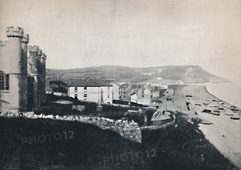 'Seaton - Looking Towards White Cliff', 1895. Artist: Unknown.