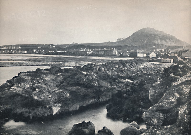 'North Berwick - From the Rocks, Showing North Berwick Law', 1895. Artist: Unknown.