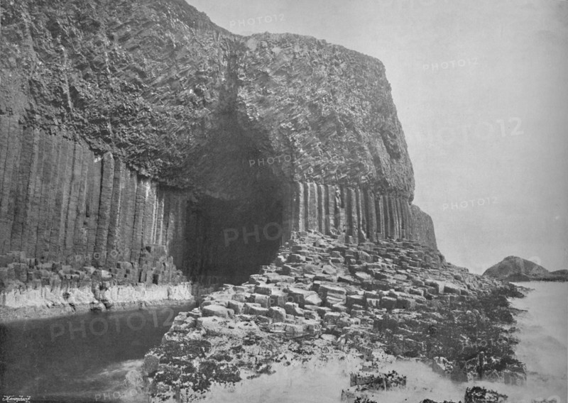 'Staffa - Fingal's Cave', 1895. Artist: Unknown.