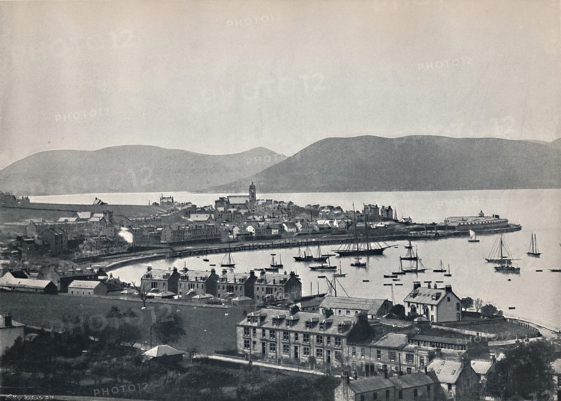 'Gourock - The Town and the Harbour', 1895. Artist: Unknown.