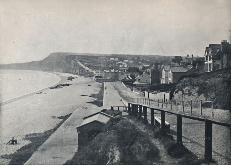 'Budleigh Salterton - General View of the Valley', 1895. Artist: Unknown.