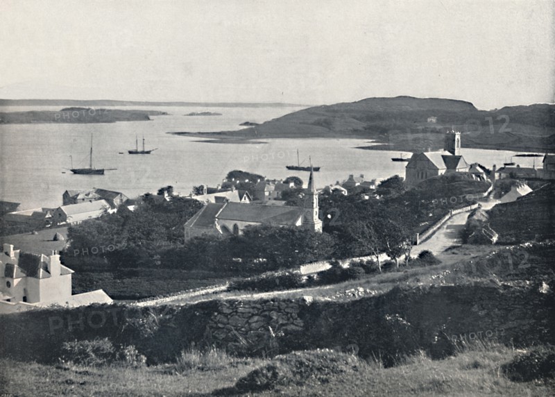 'Killybegs - Looking Over the Village and the Bay', 1895. Artist: Unknown.
