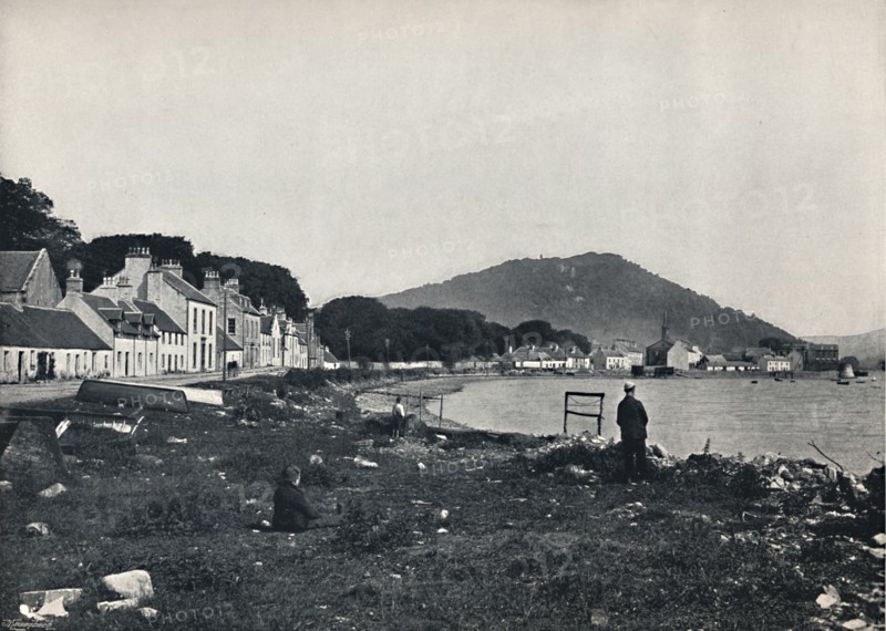 'Inveraray - The Town and the Hill of Duniquoich', 1895. Artist: Unknown.