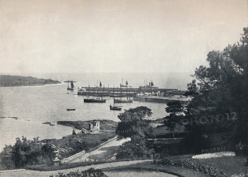 'Ardglass - General View of the Harbour', 1895. Artist: Unknown.