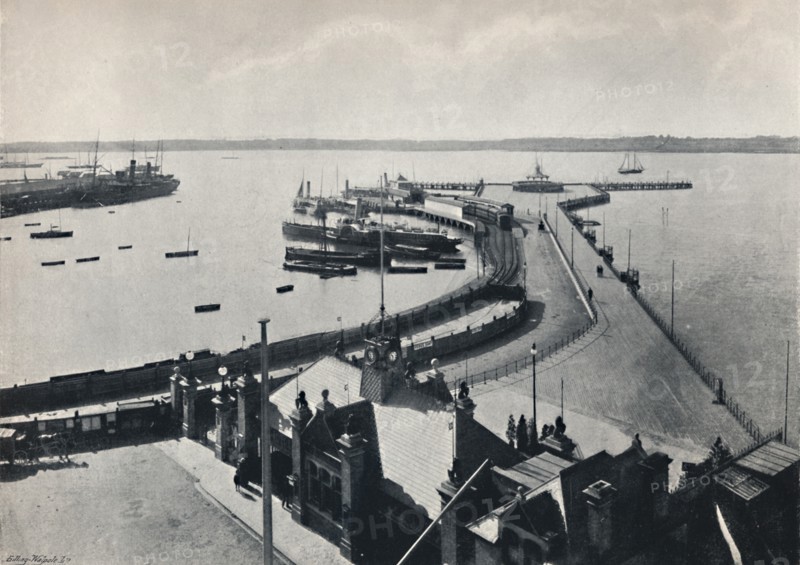 'Southampton - The Pier', 1895. Artist: Unknown.