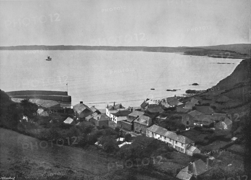 'Polkerris - A Remote Cornish Village', 1895. Artist: Unknown.