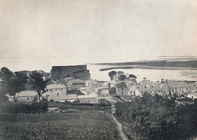 'Carlingford - Showing the Ruins of Carlingford Castle', 1895. Artist: Unknown.