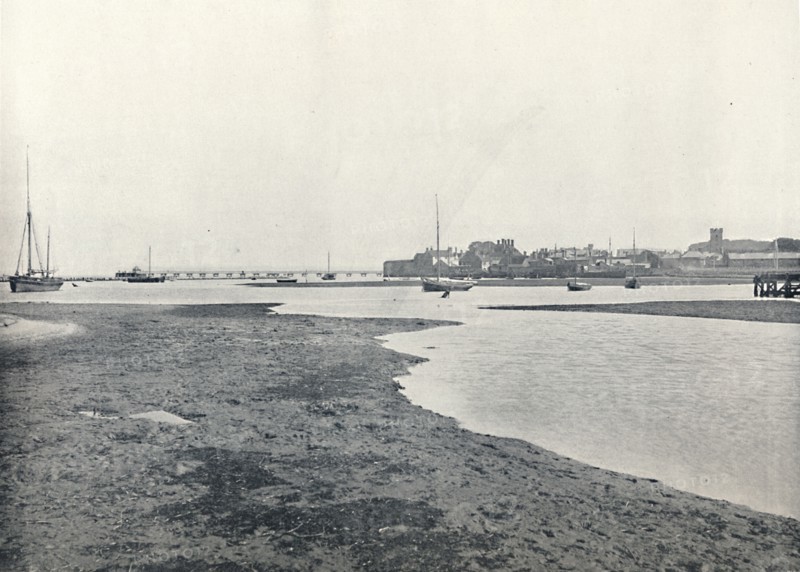 'Yarmouth (Isle of Wight) - General View', 1895. Artist: Unknown.