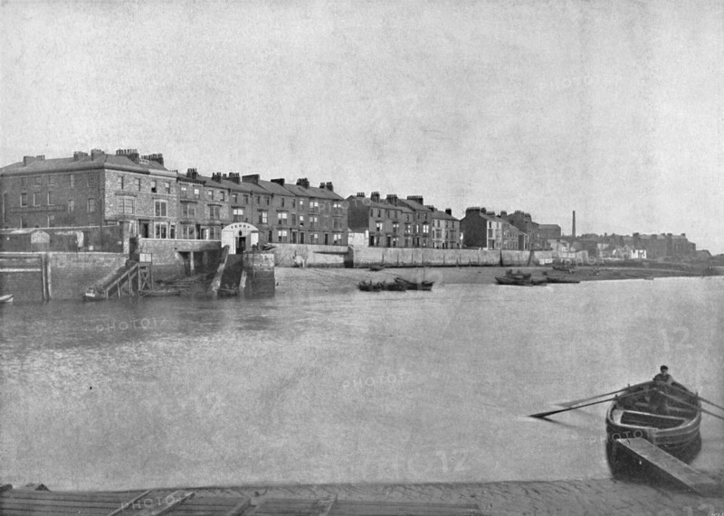 'East Hartlepool - Commissioners' Harbour', 1895. Artist: Unknown.