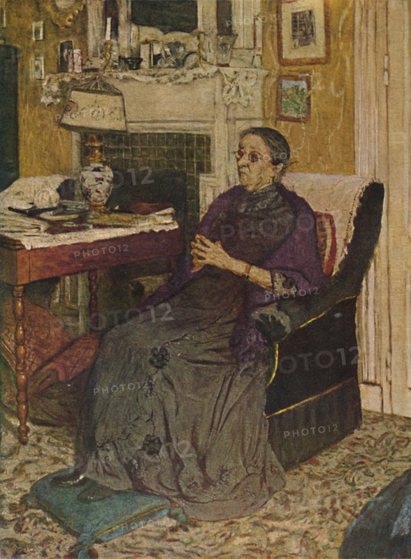 'Mme Kapferer (1919)', 1919, (1946). Artist: Edouard Vuillard.
