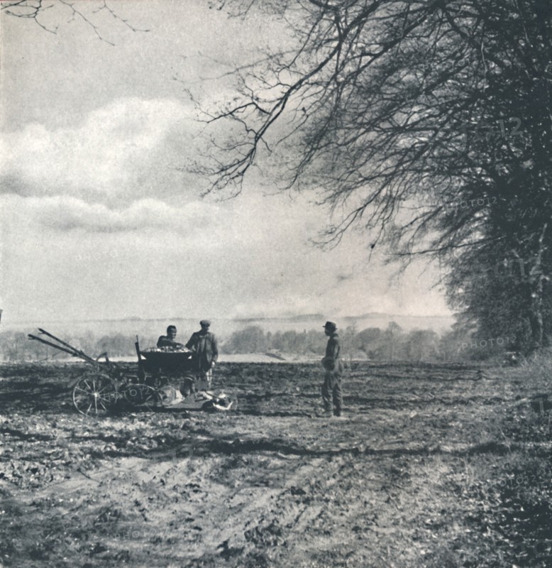 Afar to field and furrow, 1941. Artist: Cecil Beaton.