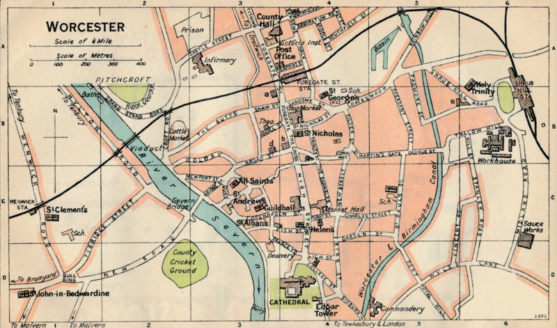 'Worcester', c20th Century. Artist: John Bartholomew.
