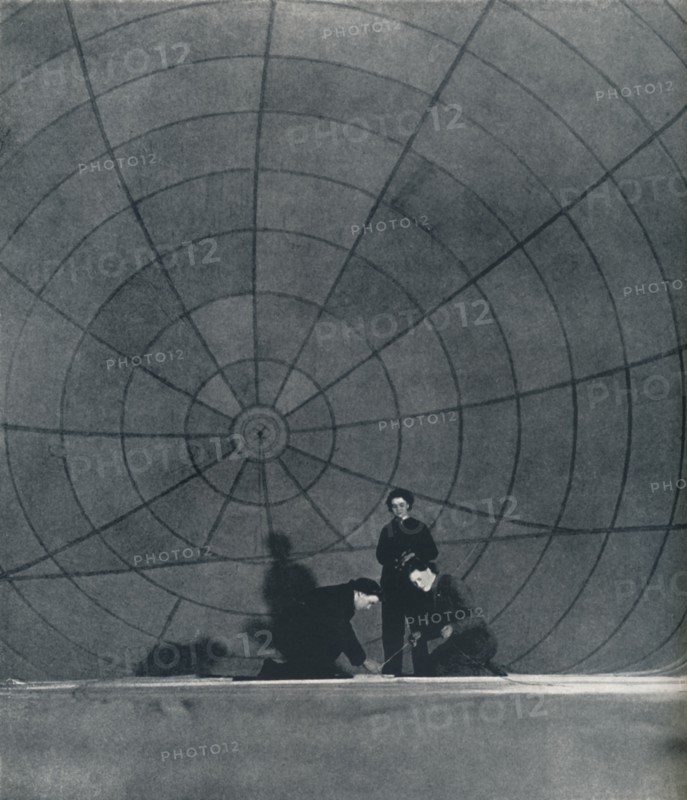 'The web (WAAFS working on a balloon)', 1941. Artist: Cecil Beaton.