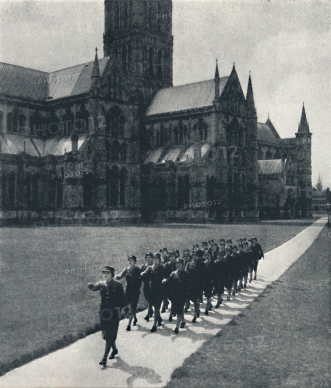 'Church parade', 1941. Artist: Cecil Beaton.