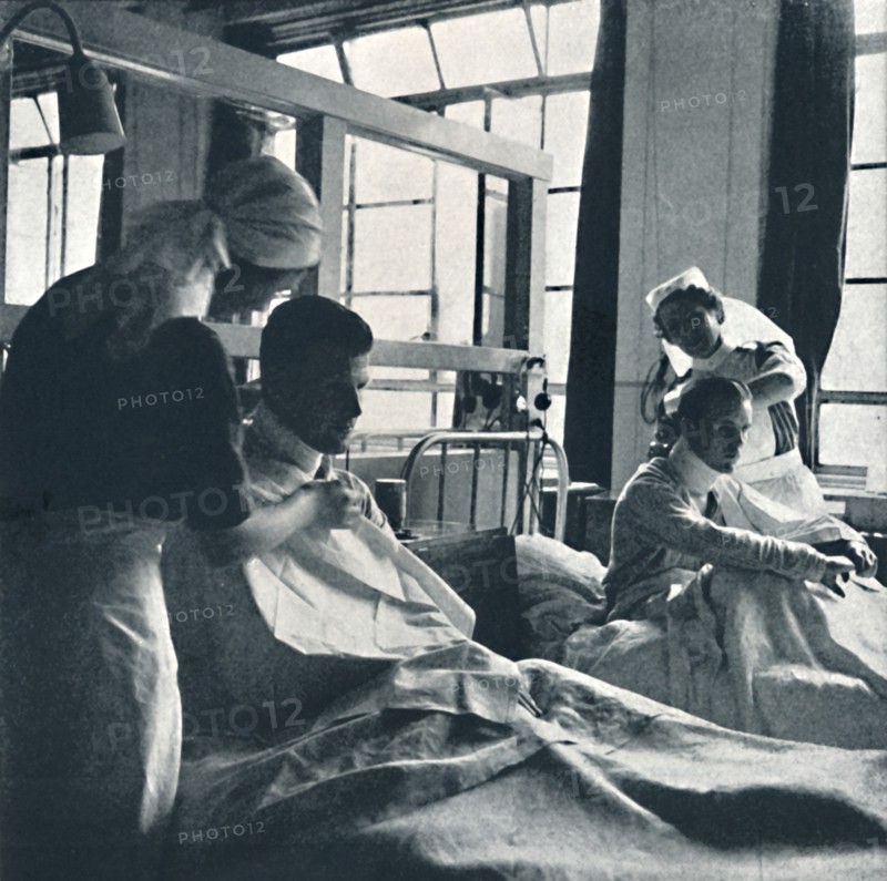 'Early casualties', 1941. Artist: Cecil Beaton.