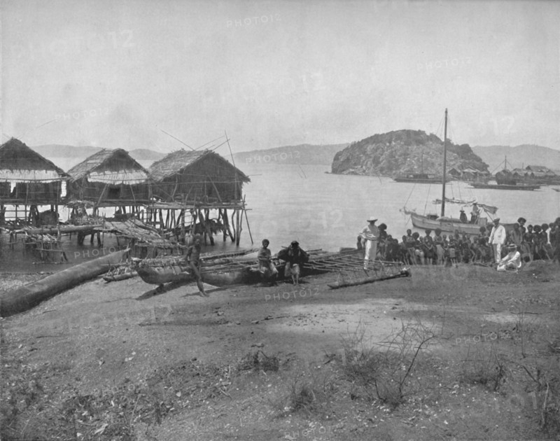 'Port Moresby',19th century . Artist: Unknown.