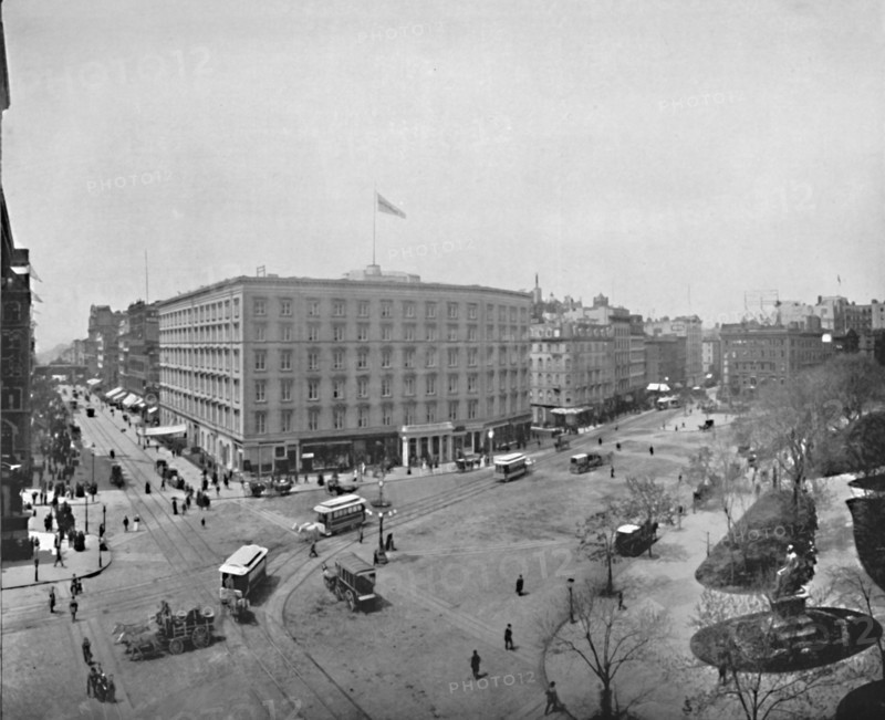 'Madison Square', 19th century. Artist: Unknown.