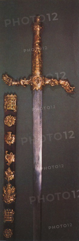 'Great Sword of State with scabbard', 1953. Artist: Unknown.