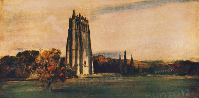 'Ruins of the Abbey of Bec, Normandy', 1912. Artist: Unknown.