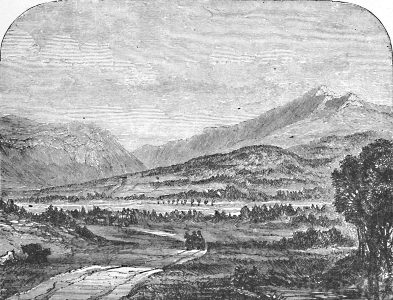 'Franconia Mountains, from Thornton', 1883. Artist: Unknown.