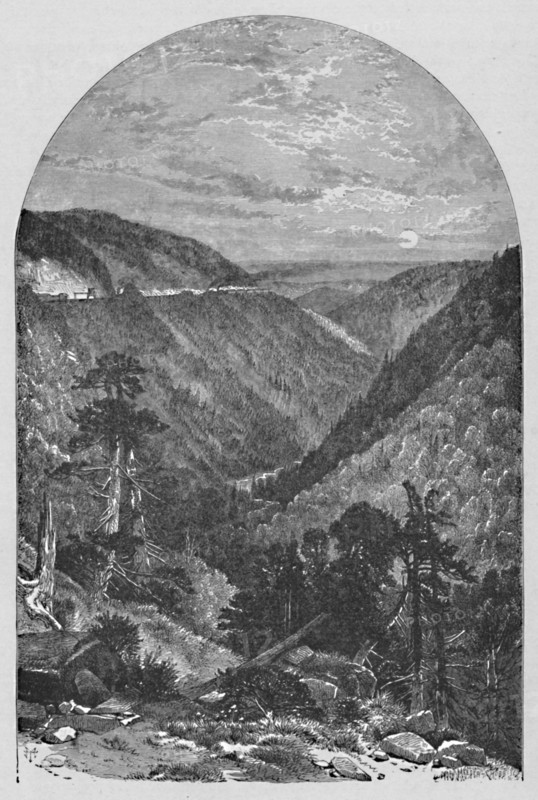 'View at Allegrippus', 1883. Artist: Meeder & Chubb.