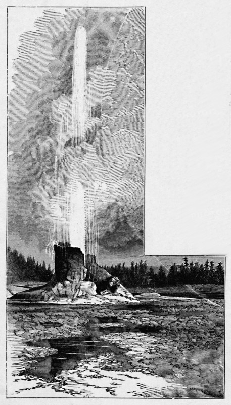 'Giant Geyser', 1883. Artist: Unknown.