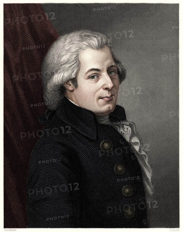 'Mozart', c1777, (19th century).  Creator: C Cook.