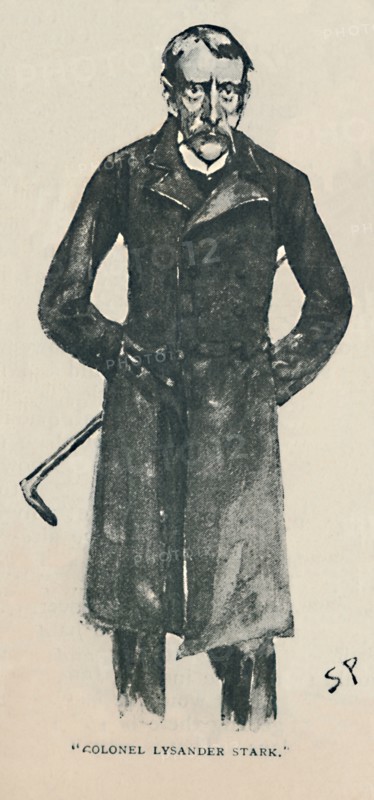 'Colonel Lysander Stark', 1892. Artist: Sidney E Paget.