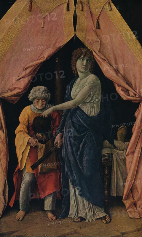 'Judith with the Head of Holofernes', 1495-1500. Artist: Andrea Mantegna.