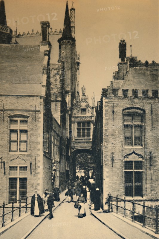 'Blind Donkey Street', c1910. Artist: Unknown.