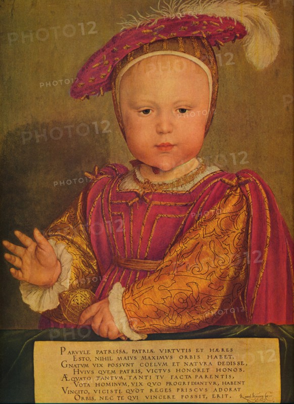 'Edward VI as Prince of Wales', c1538. Artist: Hans Holbein the Younger.