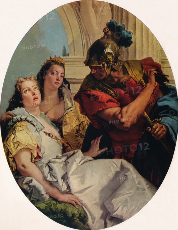 'Scene from Ancient History', c1750. Artist: Giovanni Battista Tiepolo.