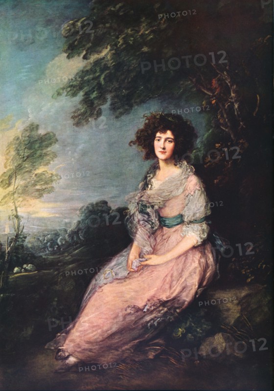 'Mrs. Richard Brinsley Sheridan', 1785-1787. Artist: Thomas Gainsborough.