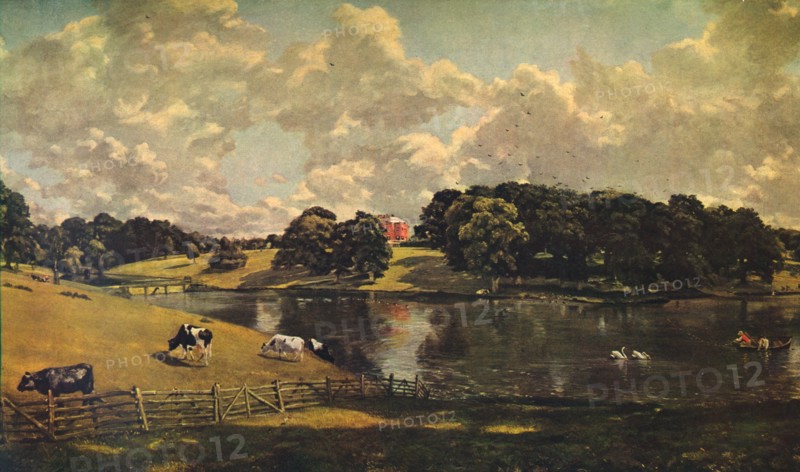 'Wivenhoe Park, Essex', 1816. Artist: John Constable.
