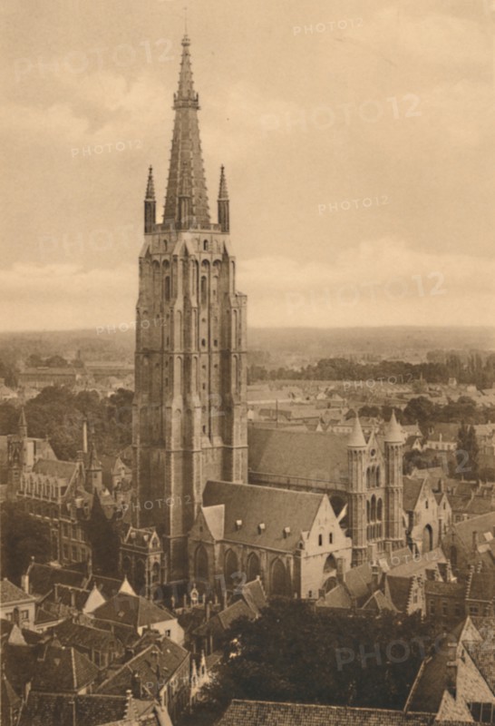 'Panorama et Eglise Notre-Dame', c1928. Artist: Unknown.