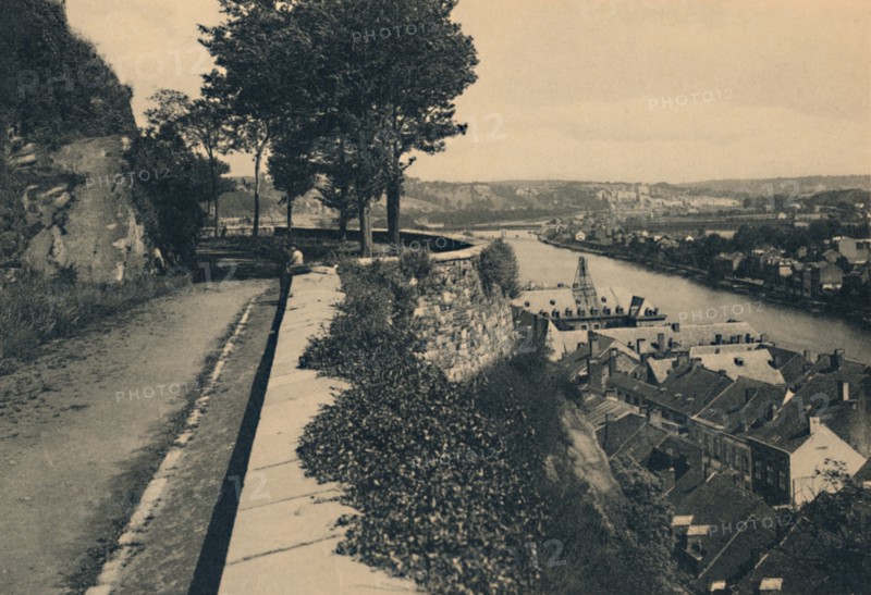 'La Meuse vue de la Citadelle', c1900. Artist: Unknown.