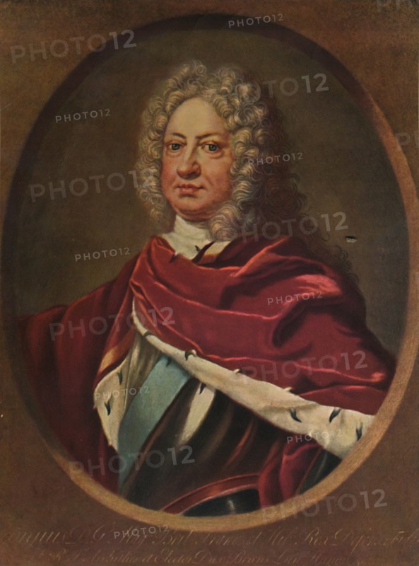 'George II, King of England', 1721-1724, (1913). Artist: Jacob Christoph Le Blon.