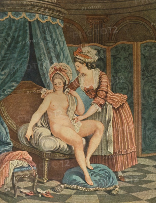 'Le Bain', (The Bath), c1765-1790, (1913). Artist: Louis Marin Bonnet.