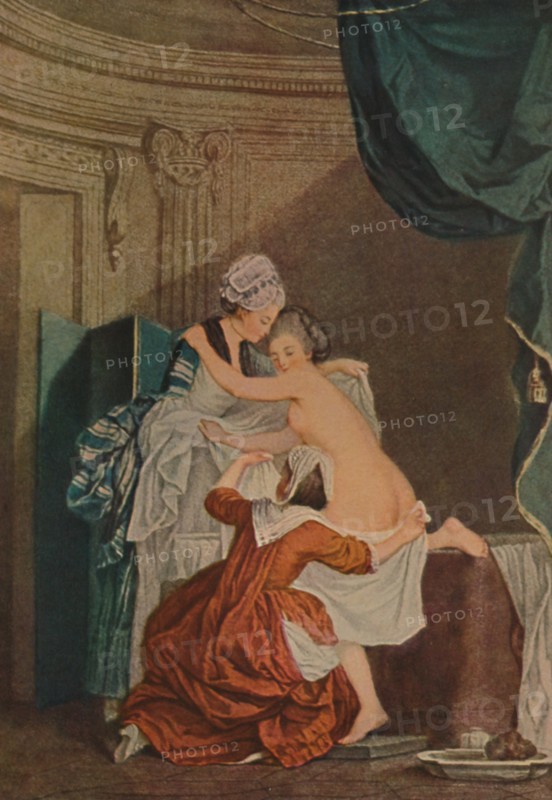 'Le Bain', (The Bath), c1770-1810, (1913). Artist: Nicolas-Francois Regnault.