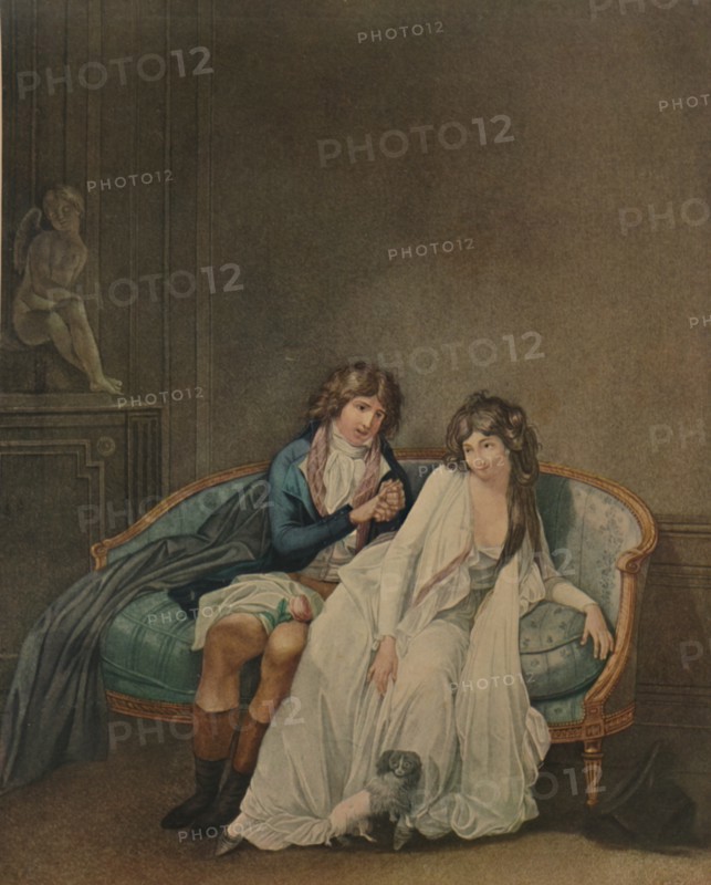 'La Rose Prise', c1820-1840, (1913). Artist: Frederic Cazenave.