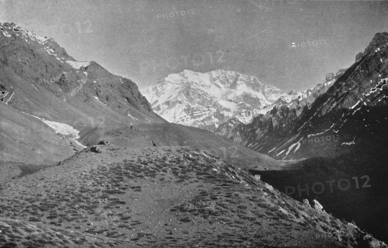 'Aconcagua, Near The Road From Santiago to Mendoza', 1911. Artist: Unknown.