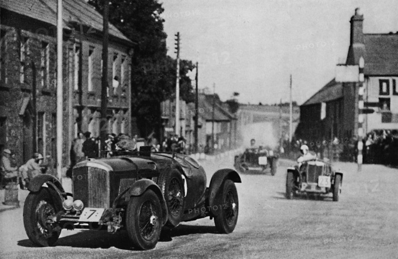 'Ards Tourist Trophy Race', 1937. Artist: Unknown.