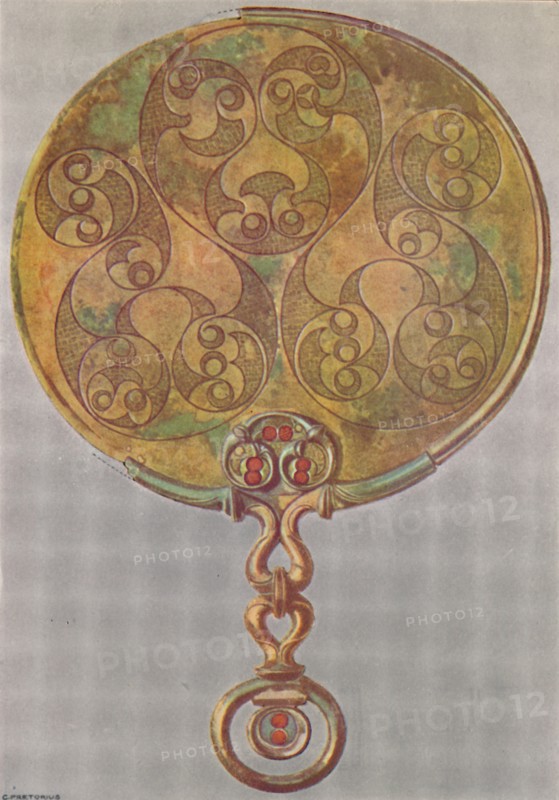 'The Desborough Mirror', 1946. Artist: Charles William James Praetorius.